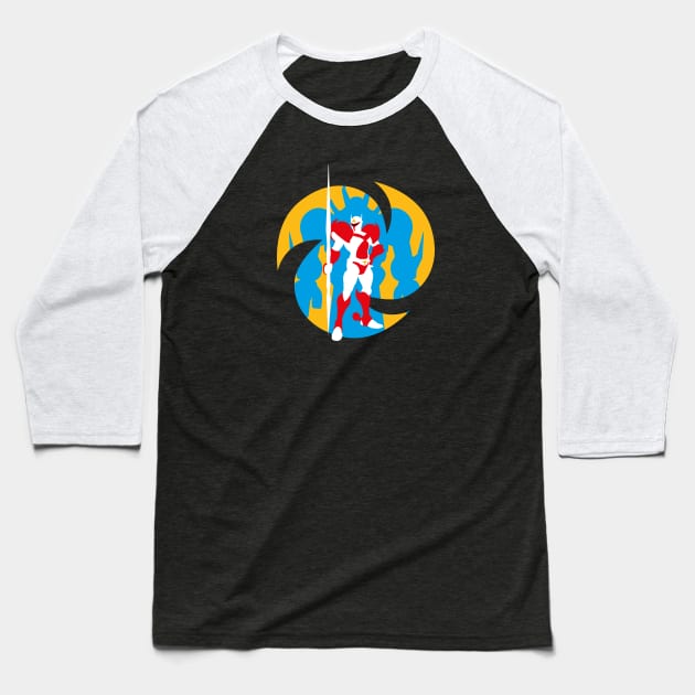 Tekkaman spiral 2 Baseball T-Shirt by Yexart